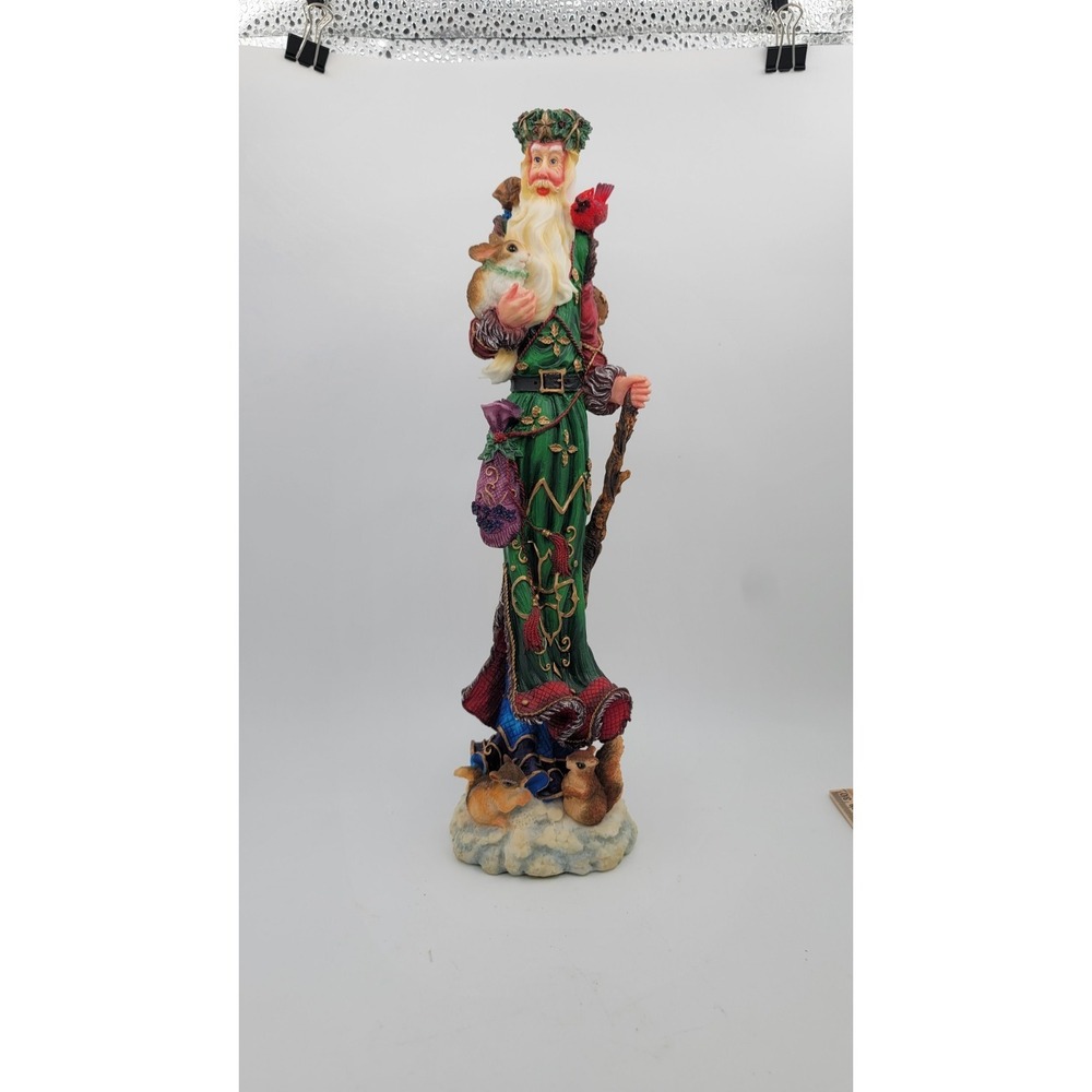 Lenox Minstrel Santa Figurine Pencil Santa Collection Christmas
